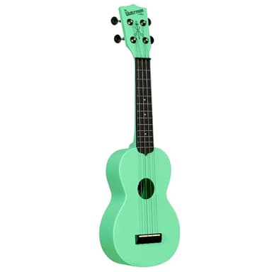 Kala Recycled Soprano Waterman Ukulele Durable, Travel-Ready Instrument - Sea Foam Green