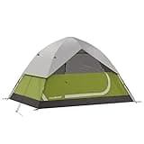 HAUSHOF 2/4-Person Family Dome Tent with Removable Rain-Fly, Easy Set Up Portable Camping Tent for Backpacking Hiking Backyard Outdoor, Green/Blue/2-person/4-person