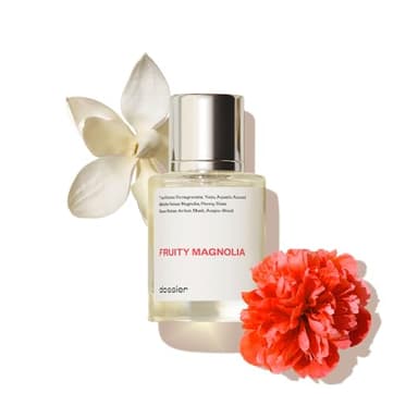 Dossier - Fruity Magnolia - Eau de Parfum - Inspired by Vers. Bright Crystal - Perfume Luxury - Paraben-Free - Vegan - For Women - Fragrance 1.7 oz (Spray 50ml)