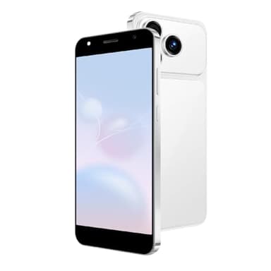 OVIO PYRRHEAN Unlockable Phone, Supports 4G Network, Android Phone, 5.0-inch Screen, 2GB RAM + 16GB ROM / TF256GB, Dual SIM, Dual Camera, Suitable for Beginners (28silver)