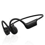 Bone Conduction Headphones, Wireless Bluetooth Open-Ear Sports Headphones with Mic, Type-C Quick Charging Long Battery Life, Upgrade Waterproof Earphones for Running, Walking, Cycling, Workout, Gift
