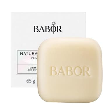 BABOR Natural Cleansing Bar for Oily Skin and Combination Skin, Solid Facial Cleansing for a Clarified Complexion, with Aloe Vera and Baobab Oil, 1 x 65 g