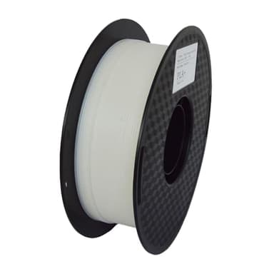 JIUFU Lithophane PLA Filament 1.75mm, Translucent White PLA for Light Diffusing & Lamp Shade, ±0.02mm Accuracy, 1kg Spool, High Speed 3D Printer Filament