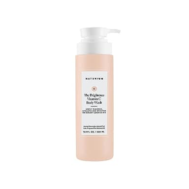 Naturium The Brightener Vitamin C Body Wash, Gentle Cleanser for Smoother-Looking Skin, Removes Dirt, Oil & Other Impurities, 16.9 oz