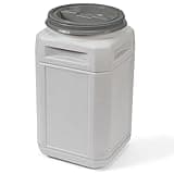 Mighty Tuff 13 Gallon/up to 54 Pound Pet Food Storage Container with Airtight Lid and Built-In Handles for Easy Transport, BPA Free, Made for Durable and Versatile Storage