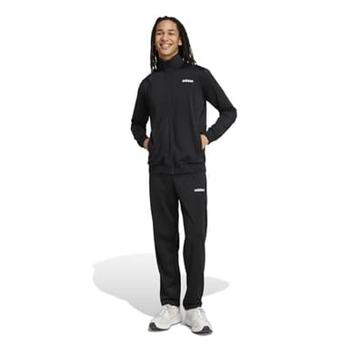 adidas Men's Train Linear Track Suit, Black, Large