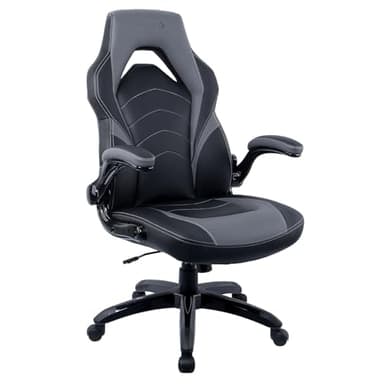 STAPLES Emerge Vortex Gaming Chair, Ergonomic, Adjustable Height, Swivel, Black