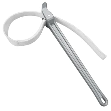 MAXPOWER Strap Wrench, 18-inch Handle Adjustable Strap Wrench, Nylon Strap Pipe Wrench for Replacing Oil Filter, Water Filter, PVC Junctions