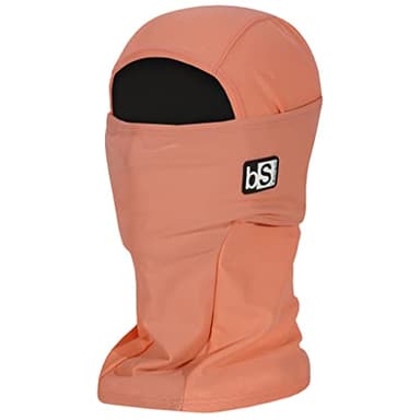 BLACKSTRAP Expedition Hood Balaclava Face Mask, Dual Layer Cold Weather Headwear (Peach)