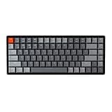 Keychron K2 Version 2 Wireless Gaming Mechanical Keyboard, Bluetooth/USB Wired Compact 84 Keys RGB LED Backlit N-Key Rollover Aluminum Frame for Mac Windows, Gateron G Pro Brown Switch