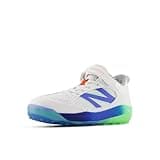 New Balance Fresh Foam V7 Turf Trainer Alt Closure Baseball Shoe, White/White, 7 US Unisex Big Kid