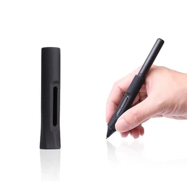 Pen Holder Grip Suitable for Wacom Pen LP-190-2K, LP-1100-4K, CTL472/672, CTL4100/6100, CTL490/690, One DTC-133 Pen Stylus (Black)
