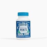 Zellie's | 100% Xylitol Sugar Free Cool Mint Breath Mints | Non-GMO, Low-Calorie, Gluten Free, Vegan & Kosher Mints (250 Count - Pack of 1)