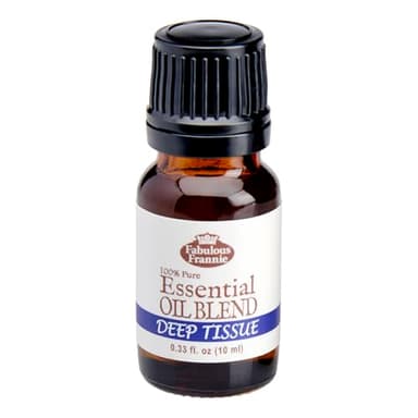 Fabulous Frannie Deep Tissue Essential Oil Blend 10ml Made with Wintergreen, Camphor, Lavender, Ginger, Chamomile & Helichrysum Pure Essential Oils.