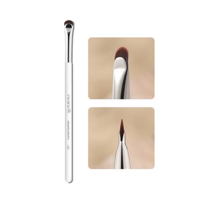 Albeaut Eyeliner Brush, Crescent-Shaped Eyeliner and Brow Brush - Effortlessly Create Perfect Eyeliner (187 curved eyeliner)