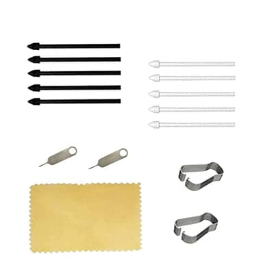 Galaxy Tab s7 fe Stylus Pen Nibs Replacement s Pen Tips for Samsung Galaxy Tab s7 fe,tab s7 Plus 12.4 Inch (s7 Black/White)