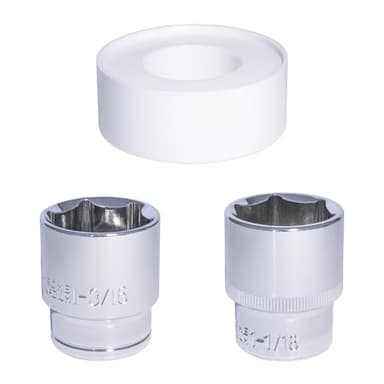 Corro-Protec Powered Anode Rod Installation Kit with Teflon Tape, 1-1/16 Socket, and 1-3/16 Socket - Essential Tool Kit for Easy and Secure Installation