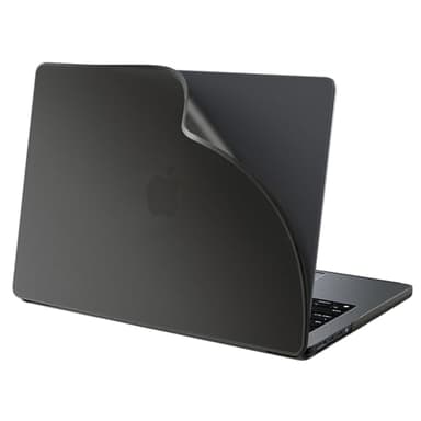 BlueSwan for MacBook Pro 14 inch Case, 2026-2021 M5 M4 M3 M2 M1, Anti-Scratch Flexible Protective Laptop Cover with Grippy Matte Texture, Slim and Easy Installation, Frosted Black