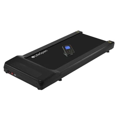LifeSpan TR1200B Pro Under Desk Treadmill – Omni Console Walking Pad for Home & Office Use, Whisper-Quiet 3.0 HP Motor, Supports up to 330lbs, Max of 6 Hours Daily Use