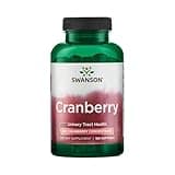Swanson Cranberry - Supports Urinary Tract Health, Bladder Control, and Promotes Healthy Kidney Function - Cranberry Supplement Made with 20:1 Cranberry Juice Concentrate - (180 Softgels)
