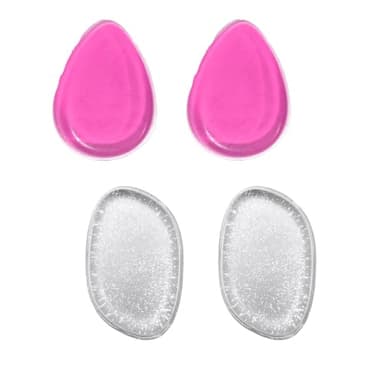 4Pcs Silicone Beauty Blender Hygienic Makeup Applicator Reusable Cosmetic Sponge for Foundation Powder Concealer