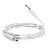 Replacement Aux Cable Cord Wire, 3.5mm to 2.5mm for Bose NC700 QuietComfort QC25 QC35 QC35II QC45 Headphones (No Mic) (White)