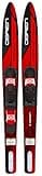 O'Brien Reactor Combo Water Skis, 67",Red