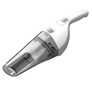 BLACK+DECKER Cordless Lithium Handheld Power Vacuum with Wall Mount Base and Charger, White (HNV220BCZ10FF)