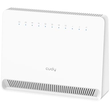 Cudy Unlocked 4G LTE Cat 6 Gigabit Modem Router with SIM Card Slot, 2 CA, AC1200 WiFi, SMA, OpenVPN, Wireguard, IPsec, VPN, LT700E