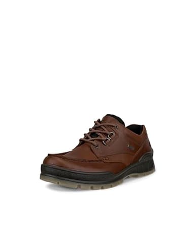 ECCO Men’s Track 25 Low Gore-TEX Waterproof Hiking Shoe, Bison Full Grain Leather, 10-10.5