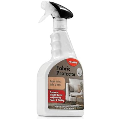 ForceField Fabric Protector Spray – Long-Lasting, Non-Toxic Water & Stain Repellent – Safe for All Fabrics – Indoor & Outdoor Use – 22 oz
