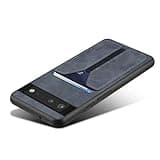 Kowauri Case for Google Pixel 6,PU Leather Wallet Case with Credit Card Slot Holder Ultra Slim Protector Case for Google Pixel 6 (Gray)