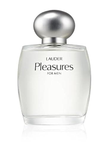 Estée Lauder Pleasures for Men Cologne Spray with Notes of Sandalwood, Citrus & Nectarine | Cologne for Men, 3.4 Fl Oz