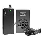 Bitcoins Miner LV06 BTC Mining Solo Miner Device Asic Chip 2.4G WiFi SHA-256 Crypto Algorithm 500GH/S Cryptocurrency Bitcoins Mining Rig Machine Home Use, Gray