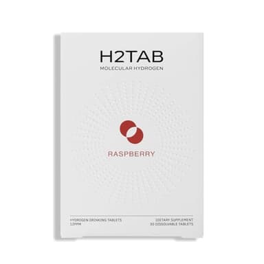 H2Tab Molecular Hydrogen Water Drinking Tablets, 12 PPM | Supports Muscle Recovery, Metabolism, Cellular, Brain & Gut Health | H2 Antioxidant for Hydrogen-Rich Water | 30 Count, Magnesium-Based