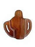 Glock Holster G17 G19 OWB Leather Multi FIT Pistol Holsters |Right Handed| FIT Ruger SR Series: SR9, SR40, SR22 S&W MP9, MP40, MP40C, Shield, Shield EZ, Shield Plus, 5903 SIG SAUER P225-A1 (Tan)