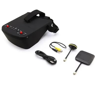 40CH FPV Goggles 5-Inch DVR Diversity Fit For LS800D EV800D