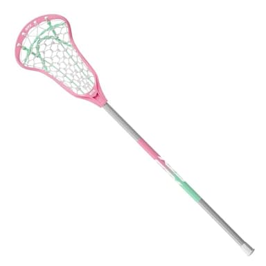 STX Lacrosse Girls Crux Jr. Complete Stick, Pink