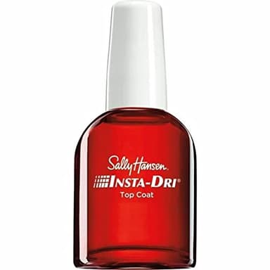Sally Hansen Insta-Dri®, Clear Top Coat, Quick Dry, Long Lasting, Streak-Free Shine, Clear Nail Polish