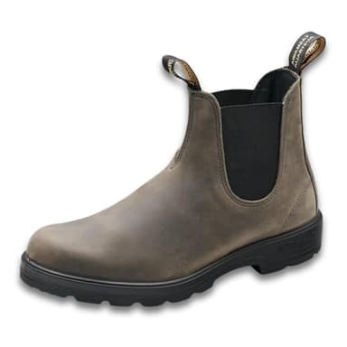 Blundstone 2446 Unisex Classic Series Chelsea Boot for Men and Women with Shock Absorption and Premium Water Resistant Nubuck Leather, Clay, 4 US Men / 6 US Women / 3 AU