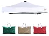 SCOCANOPY Commercial 10x10 Canopy Replacement Top with Air Vent,Canopy Cover ONLY, (White)