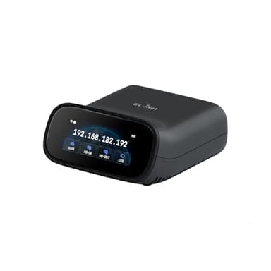 GL.iNet Comet Pro (GL-RM10) Remote KVM Over Wi-Fi, Dual Band Wi-Fi 6, 4K@30FPS Passthrough, Touchscreen, 32GB eMMC,Tailscale Support Remote Access and ATX/fingerbot for Disaster Recovery, Home Office