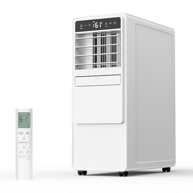 Humhold 12000BTU Portable Air Conditioners with Remote, Floor Standing Cooling Portable AC Unit with Fan & Dehumidifier,Sleep and Timer Mode,For Room up to 500 sq.ft, Windows Sealing Kit Included