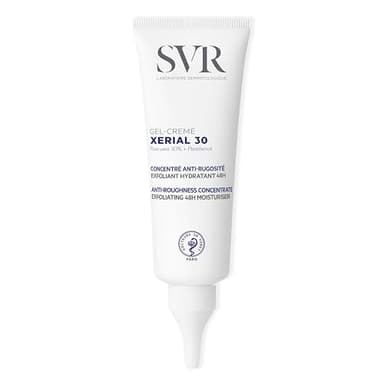SVR Xerial 30 Concentrated Body Gel Cream. Powerful 48hr. Moisturizer & Exfoliating Cream for Dry, Rough, Bumpy Skin. Reduces Ingrown Hairs & Leaves the Skin Soft & Smooth, 2.5 fl.oz.