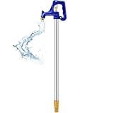 Frost Proof Yard Hydrant,4.25ft Frost Free Outdoor Faucet,Freeze Proof Outdoor Faucet 3/4" Pipe Connection,Frost Free Hydrant for Yard Garden Farm Pasture Irrigation,24" Bury Depth No Lead Hydrant