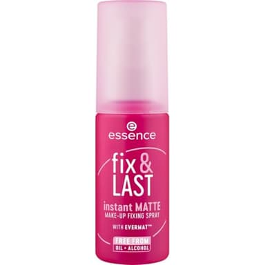 essence | Fix & Last Instant Matte Makeup Fixing Spray | Shine Control & Long-Wearing Formula | Vegan & Cruelty Free