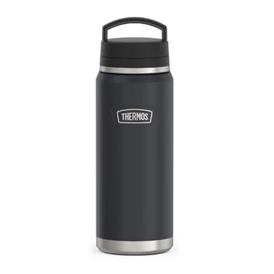THERMOS ICON SERIES, Stainless Steel Dual Temperature Beverage Bottle, 40 oz, Graphite