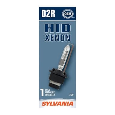 SYLVANIA - D2R Basic HID (High Intensity Discharge) Headlight Bulb - High Performance Bright, White, and Durable Lamp (Contains 1 Bulb)