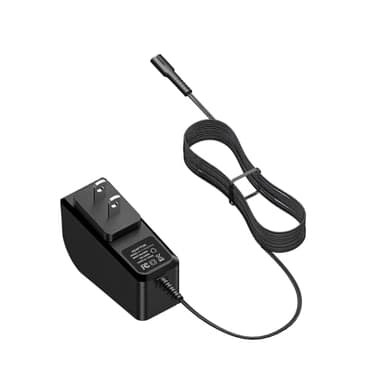 Charger for LABIGO Electric Spin Scrubber - 9V Adapter, Compatible with LABIGO Floor Scrubber LA1 Pro Model KS-2619, Replacement 2-pin Power Cable for Voweek VWS211 Replacement Adapter Power Cord 6Ft