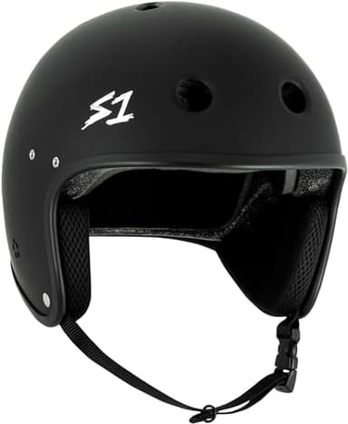 S1 Retro Lifer E-Helmet for E-Bike, E-Scooter, E-Skateboard - NTA 8776 Certified up to 28 mph, ASTM, CPSC - Black Matte X-Large (22.5")